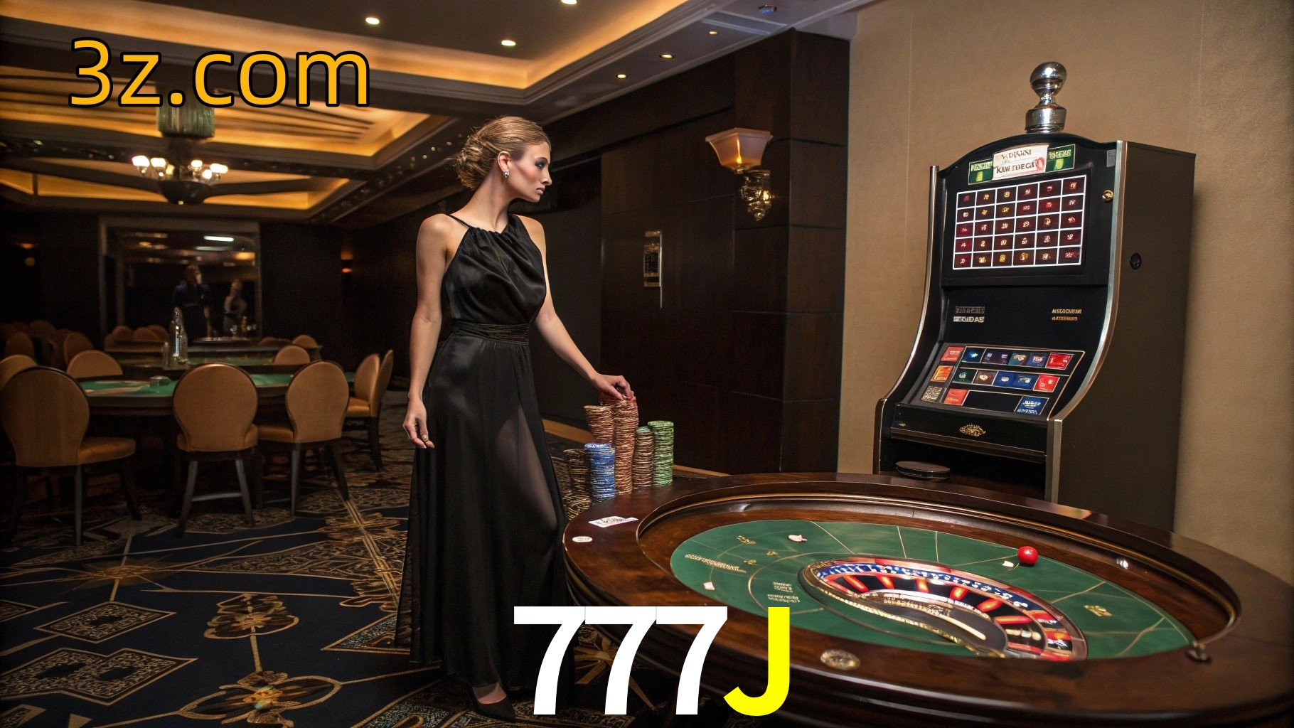 777J
